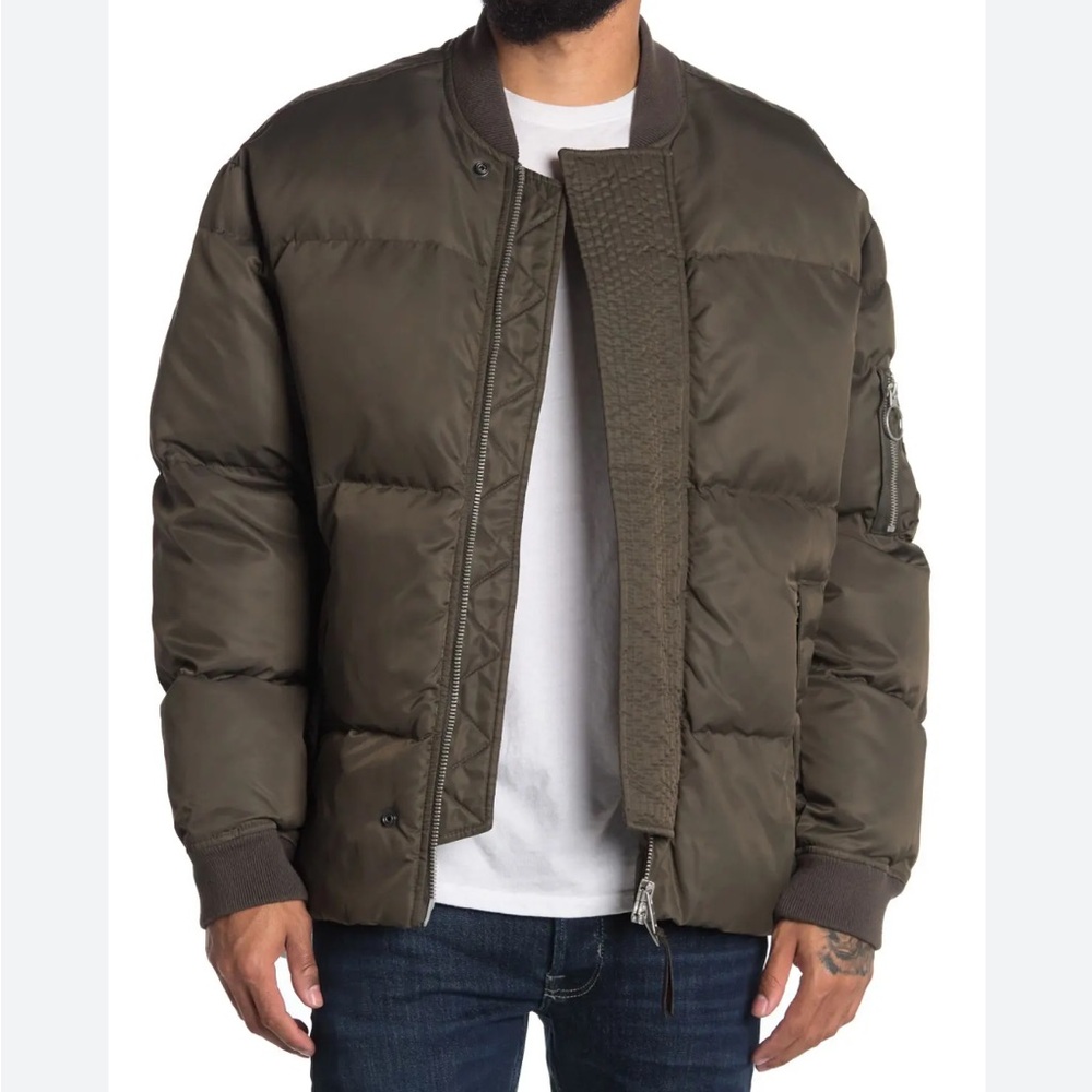 All Saints Olive Bomber‎ Jacket